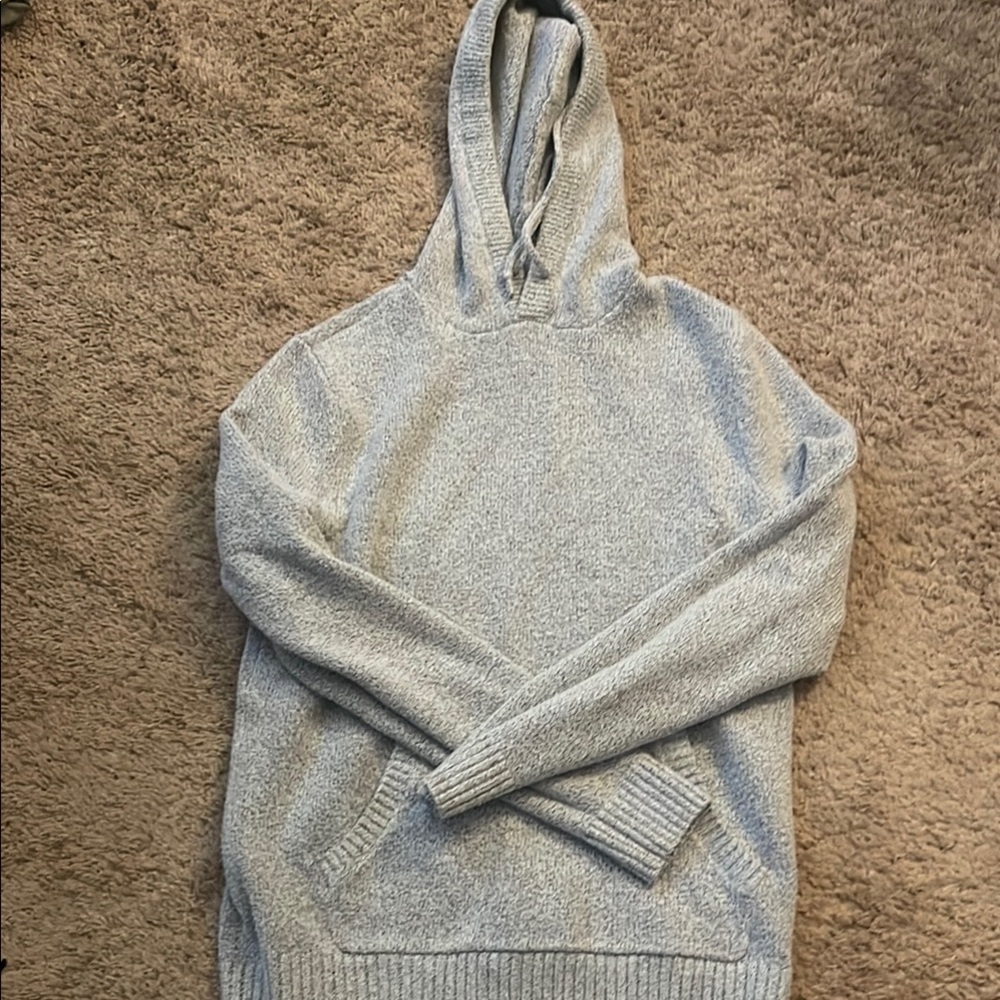 Old Navy Gray Men's Sweater Hoodie